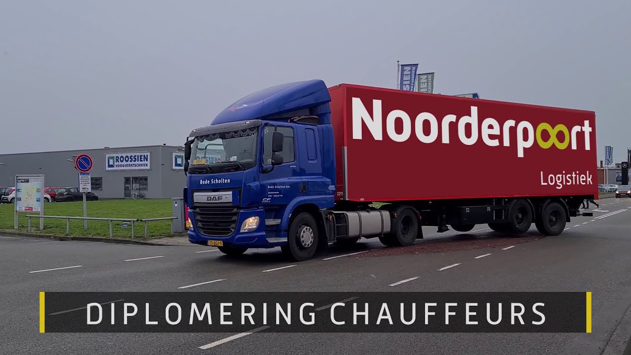 Diplomering Chauffeur Wegvervoer (28-01-2021)