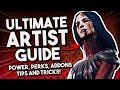 Ultimate artist guide  artist tutorial tips  tricks  dead by daylight