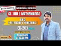 RELATIONS &amp; FUNCTIONS || EX-2(E) || PART-2 || CH-2 || CL-11TH || ISC || (OP MALHOTRA)@ProblemsBeater