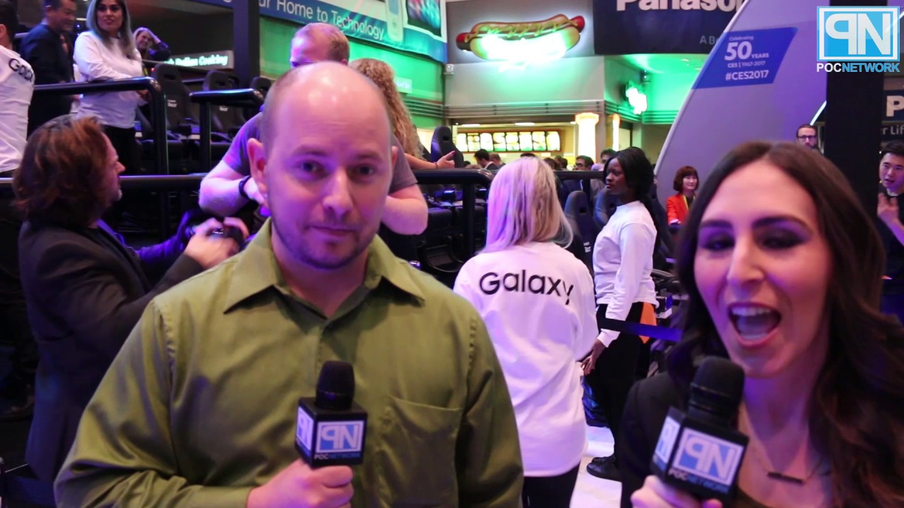 Samsung - Gear VR 4D Experience - CES 2017 - Poc Network