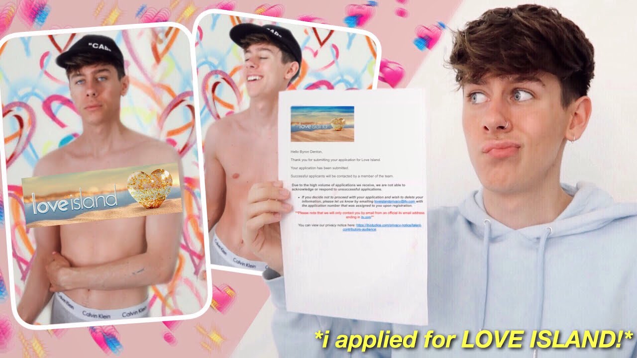 i applied for LOVE ISLAND 2019!