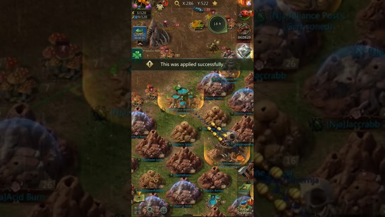 Ant Legion - Eco tree for Collection march