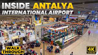 Inside the Worlds Most EXPENSIVE Airport? 😳 | Antalya Airport Turkey Tour 2026