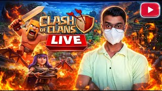 Clash of Clans Live Hindi 🔴 | Live Attacks &amp; Base Visit | DavidXPedia