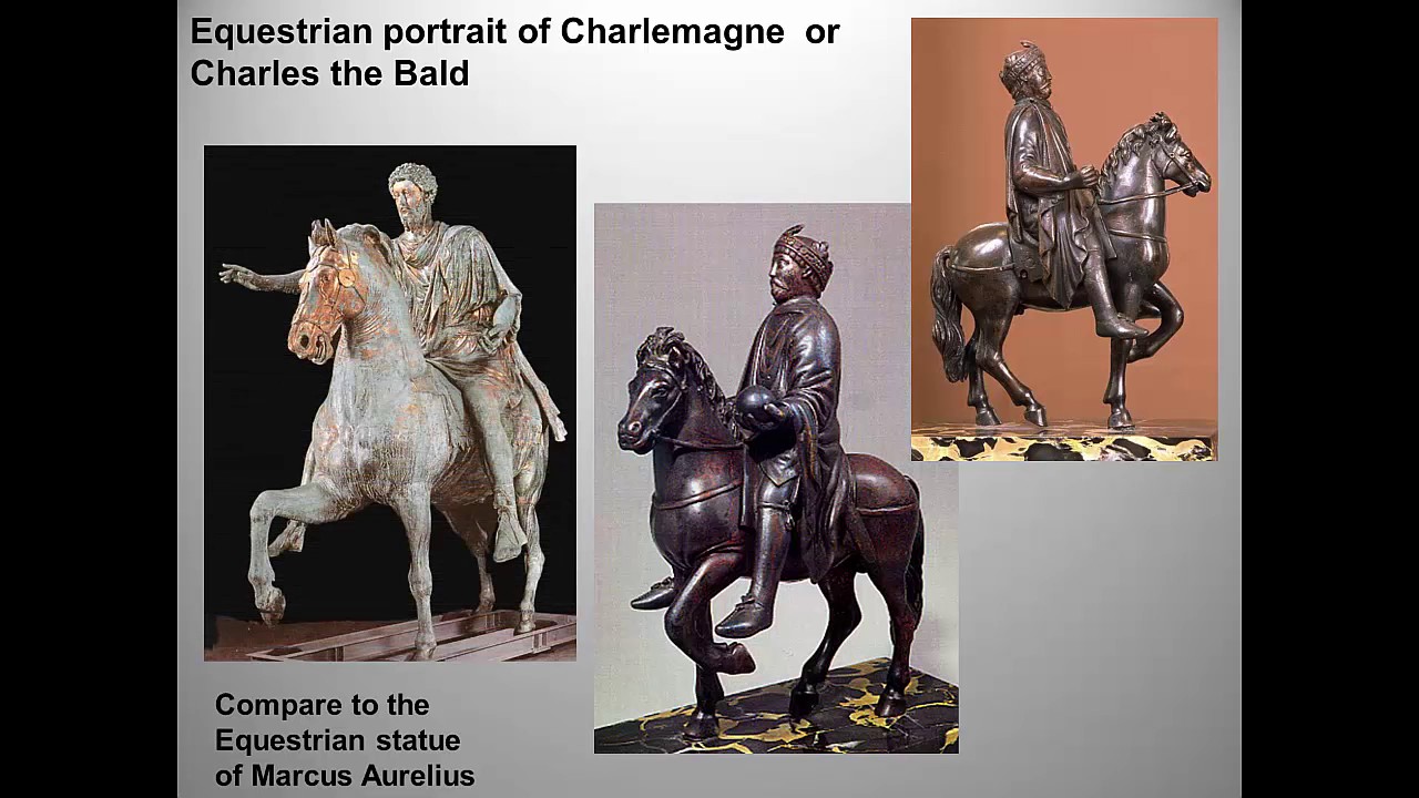 Equestrian Portrait Of Charlemagne