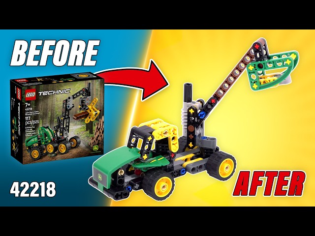 LEGO Technic Cherry Picker MOC (42218)[105 pcs] Step-by-Step
