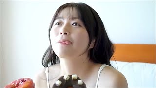 山本杏　水着グラビア撮影