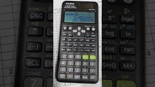 Solving Polar Form using a scientific calculator. 