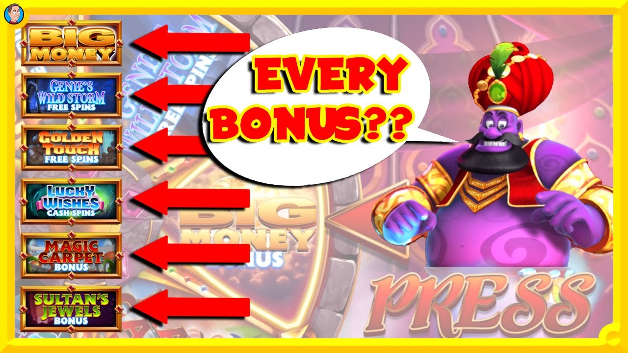 Genie Jackpots Wishmaker Bonus Challenge Can I Get Every Bonus Youtube
