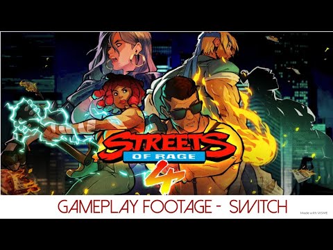 Streets of Rage 4 - Switch - Gameplay Footage 