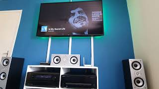 Monster Receiver DENON AVR-5700 + POLK AUDIO MONITOR 60 speakers Subwoofer Off...