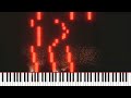 On The Beach - Piano Visualizer