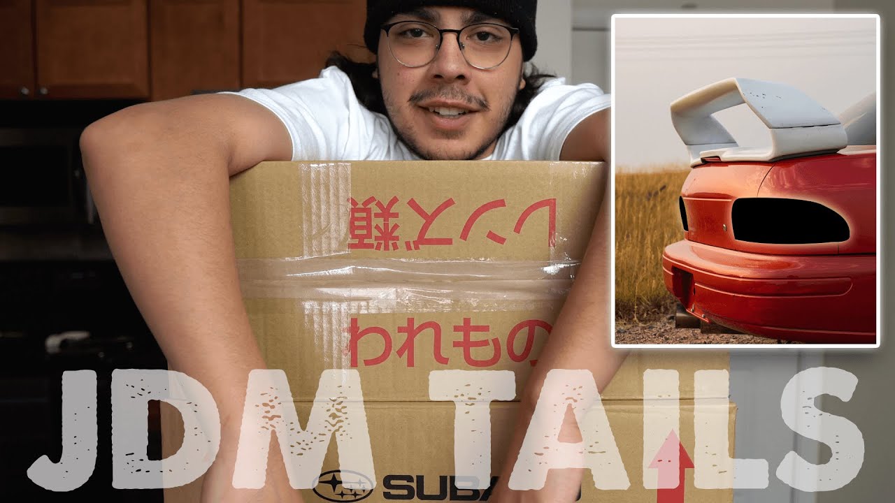 JDM TAILLIGHTS FOR MY SUBARU GC8 COUPE!!!