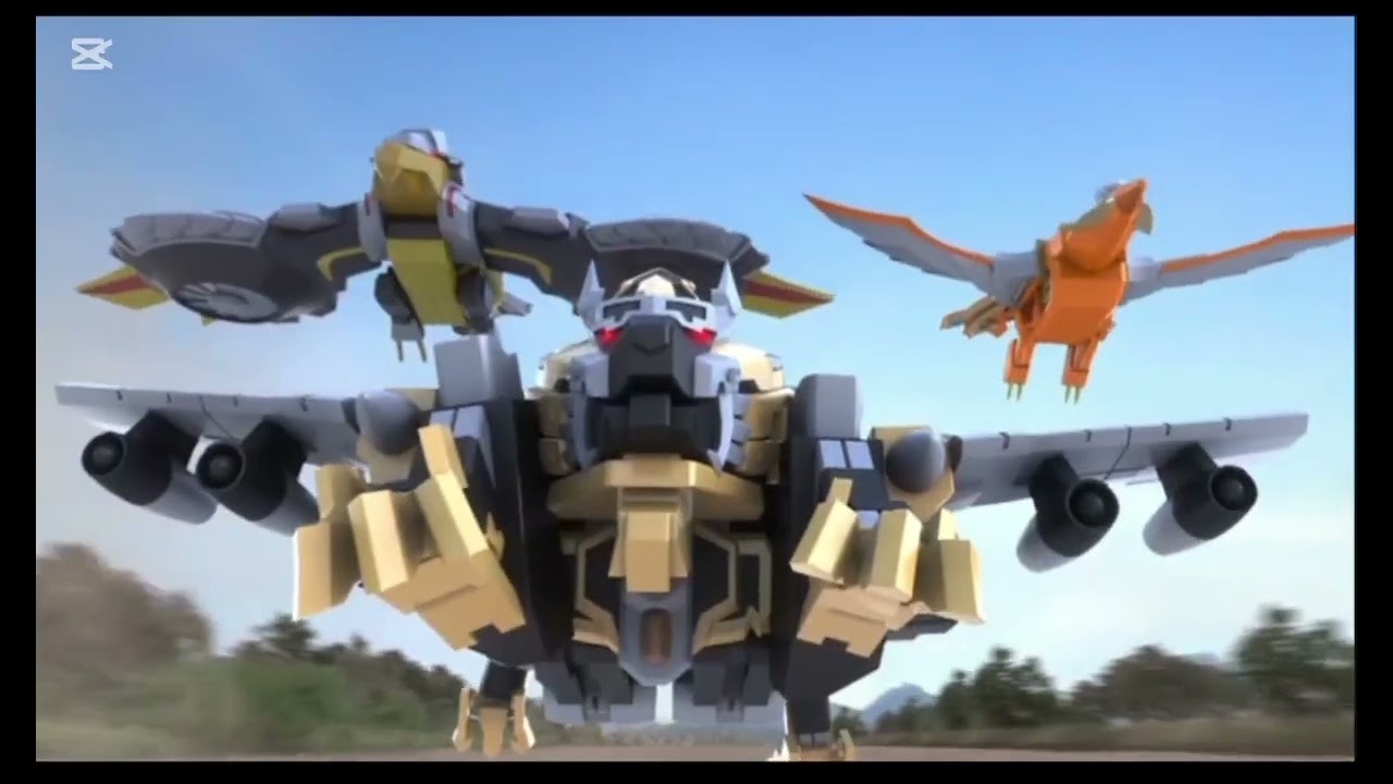 자이언트 세이버 모든 로봇 전사들합체영상