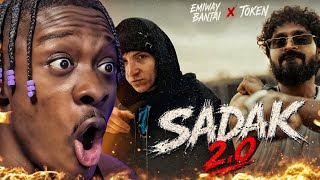 EMIWAY BANTAI X TOKEN - #SADAK 2.0 | PROD BY - PSYIK |OFFICIAL MUSIC VIDEO| REACTION