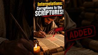 Interpolations: Corruptions to the Scriptures!