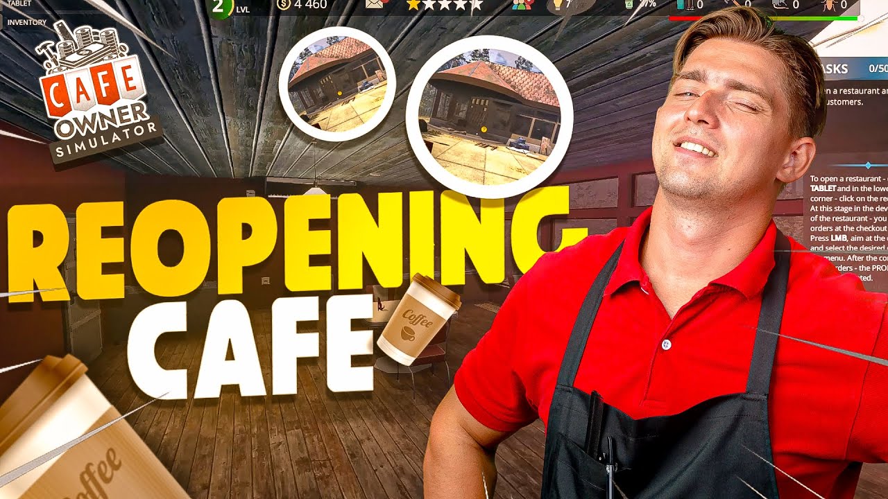 DAD HELPED ME OPEN MY OWN CAFE 🍽️ | CAFE OWNER SIMULATOR #1 (Hindi)