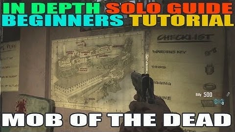 In Depth Beginners Guide to Mob of the Dead Solo Tutorial! All Buildables & Tomahawk etc