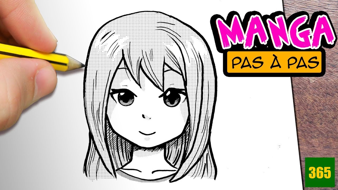 Dessin Facile A Faire Pour Debutant Manga 10+ Dessin Manga Facile Fille Kawaii HD - Dessiner Manga