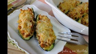 How to make zucchini stuffed with meat | A VERY EASY recipe that takes very little time screenshot 4
