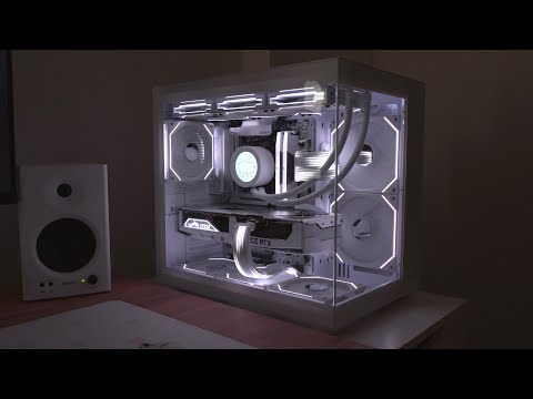 Aesthetic White PC Build | ft. Cougar FV150 ☁