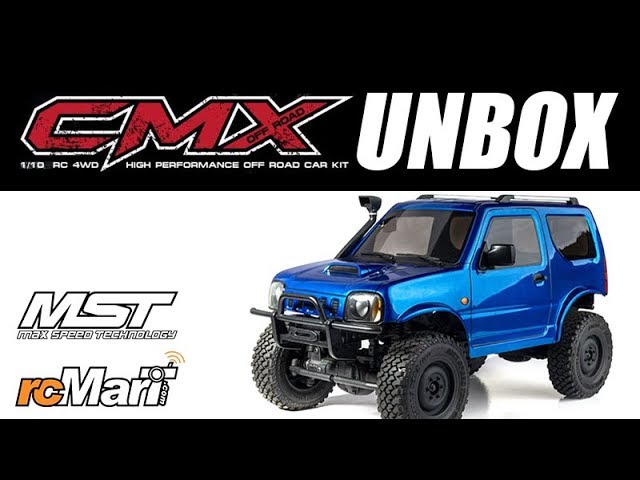MST CMX 242mm J3 Blue Pre-Painted Body 1/10 4WD High Performance