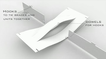 Bending-Active GFRP Lightweight Structure