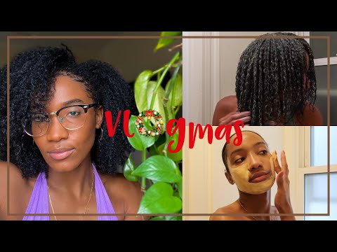 Self Care, WFH, Hair Mask, Candles, GRWM, Night Skin Care Routine | VLOGMAS WEEK 2