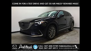 BLACK 2018 Mazda CX-9 GT Review Sherwood Park Alberta - Park Mazda