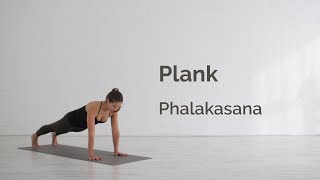 Plank Pose phalakasana Tutorial