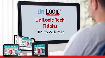 UniLogic Tech Tidbits: HMI to Web Page, Click to Convert
