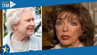 Joan Collins breaks down as she reflects on Queen's death