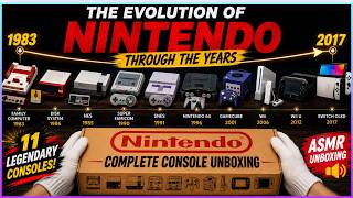 NINTENDO Evolution | A Evolução da Nintendo 🎮😱 ASMR Unboxing 📦 ✨