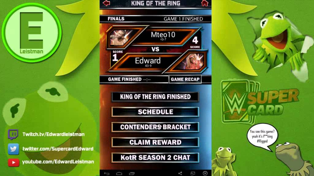 WWE Supercard Season 2 Episode 4 (KOTR Reward+PCC Reward)