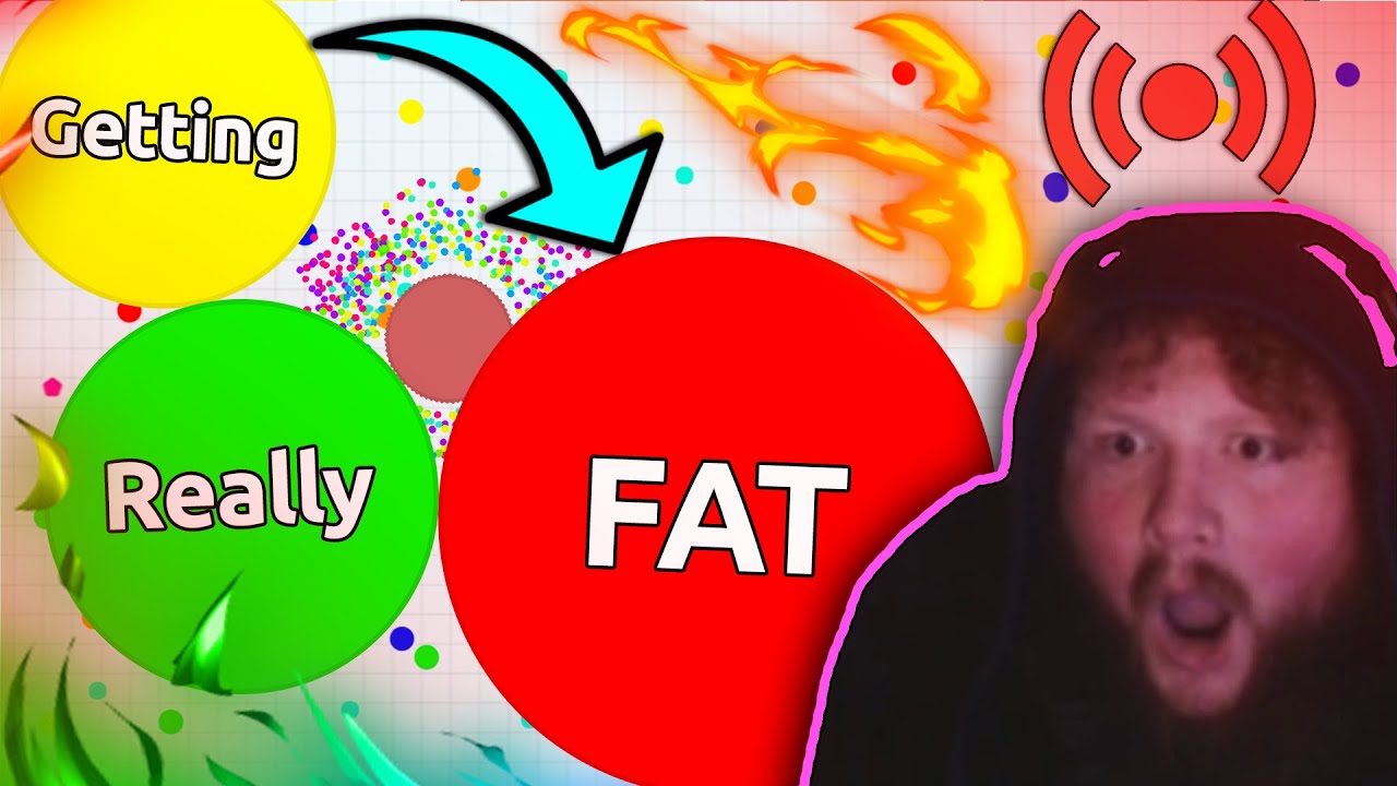 Streaming after one year again.. Can we get BIGGER than CaseOh? (Agario)