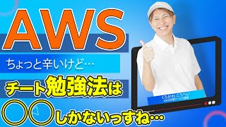 AWSのチート勉強法は○○です。ブラックSES時代から振り返り、誰でも自然に強くなれる本質的な方法を語ります。