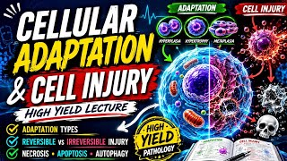 Cellular Adaptation, pathology lecture, Pmdc NRE/USMLE high yield lecture. 
