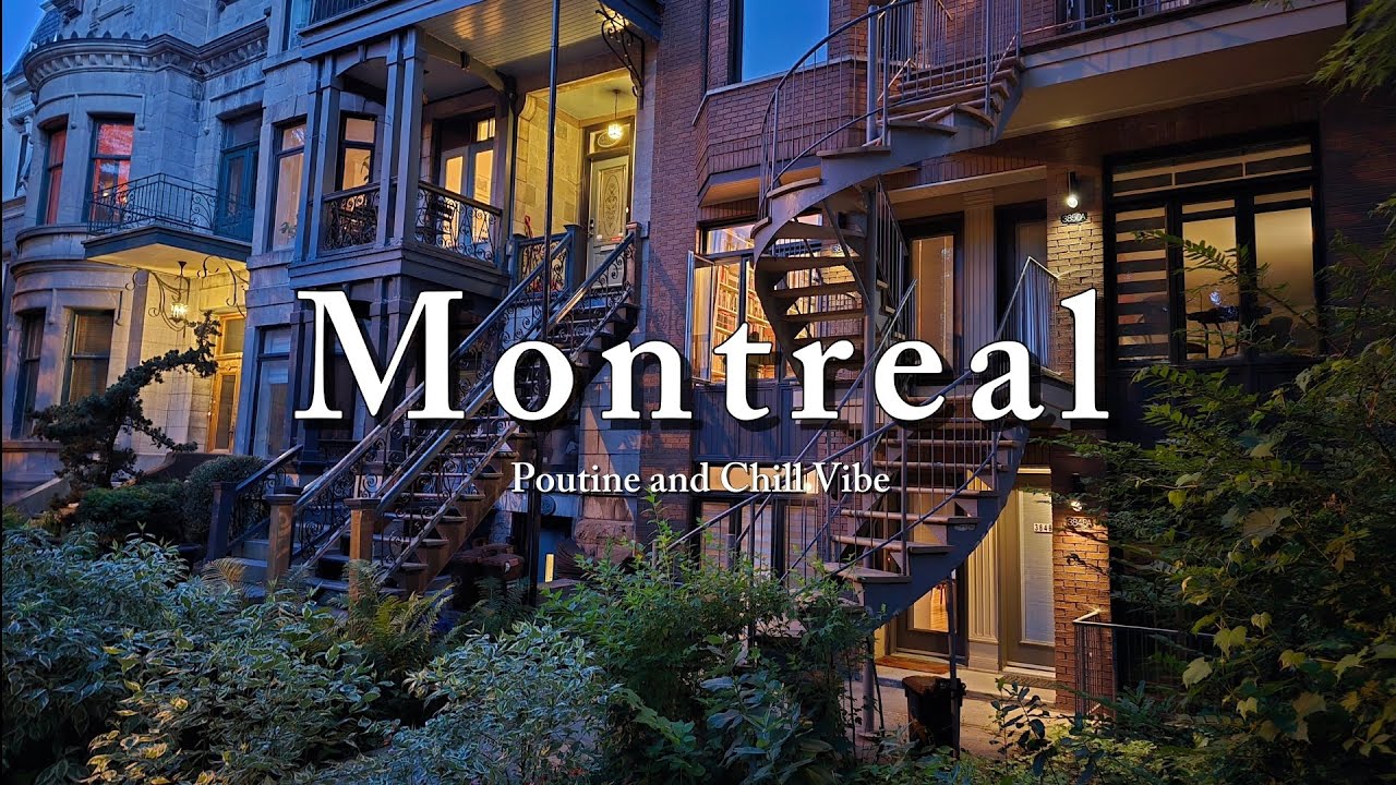 Montreal 🇨🇦 Poutine, Brunch, Coffee and Chill Vibe