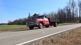 1970 C30 355SBC Dually Burnout!