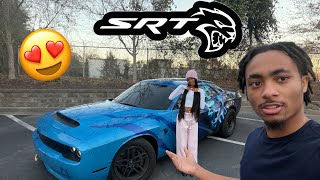 LET MY GIRLFRIEND DRIVE IN MY 1025 HP DEMON170!