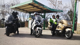 RUTA A CABEZA LA VACA. GTR 1400 vs FJR 1300 vs BMW K1200LT