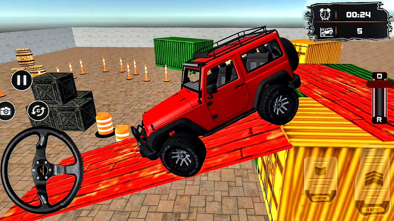 Jeep Car Parking Simulator Jeep Game Offroad Driving Android