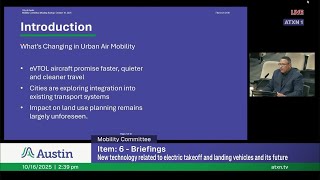 ‘New frontier’: Austin leaders start discussions on air taxi technology