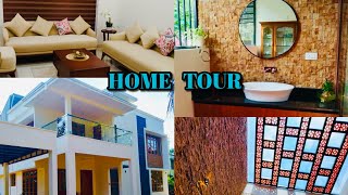 Trending Modern Home Tour || Newly Built Home of Our Family Friend || Home Tour Malayalam