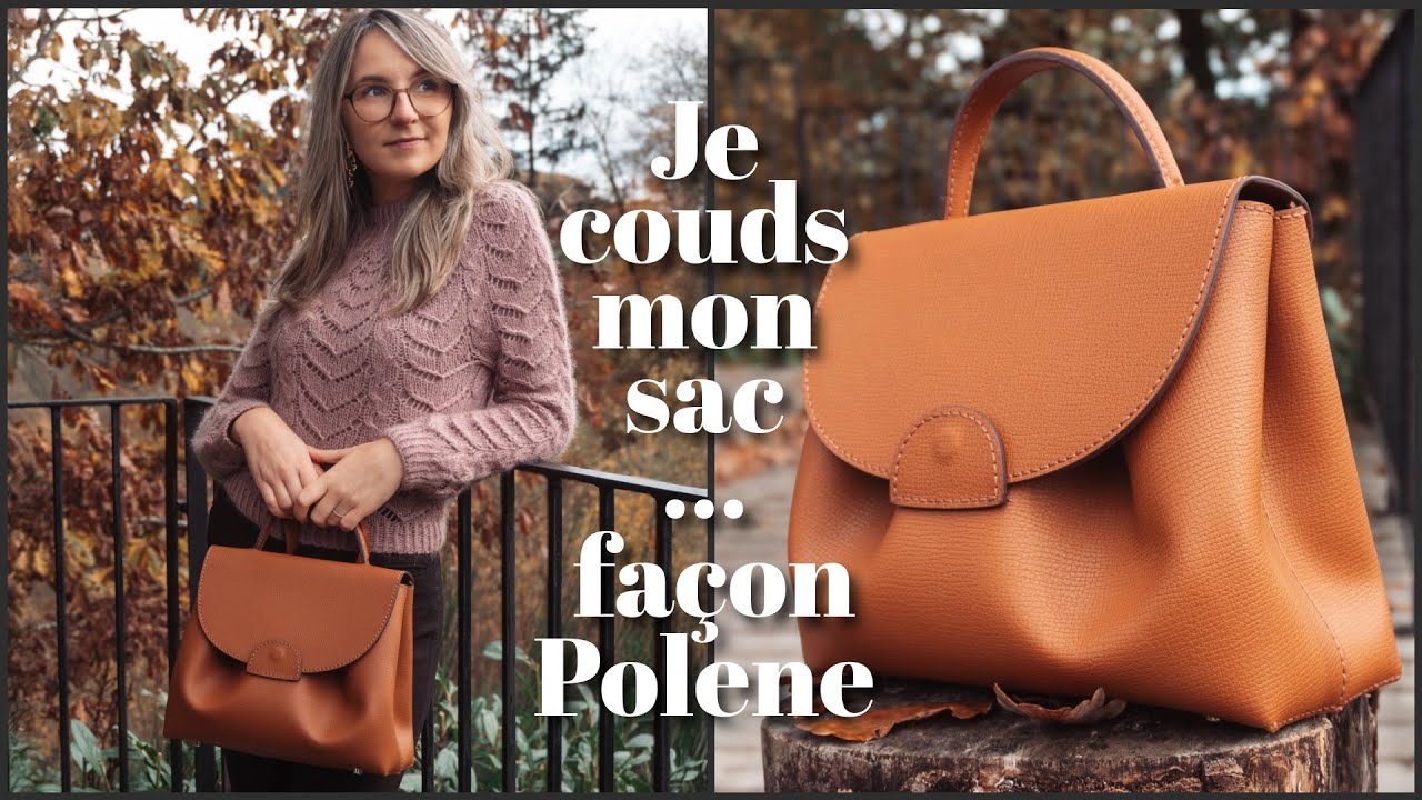 👜 Je couds mon sac Polene avec Babylon Leather ! 🧵