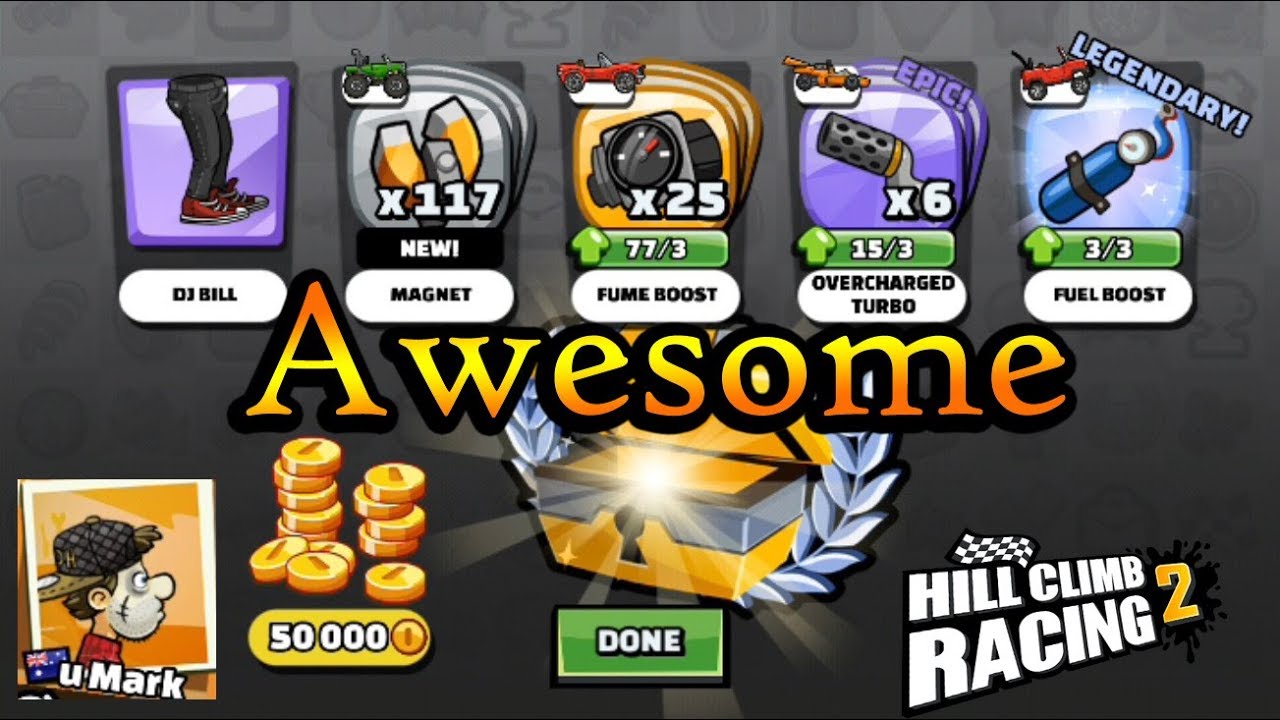 Hill Climb Racing 2 Legendary Chest USEFUL ? 🔥🔥 Awesome YouTube