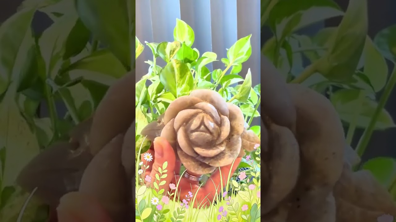 Video preview: Assorted Crystal Flower Carvings for Home Décor