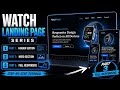 Complete Watch Website Series 🚀 | Part 3: Full Responsive