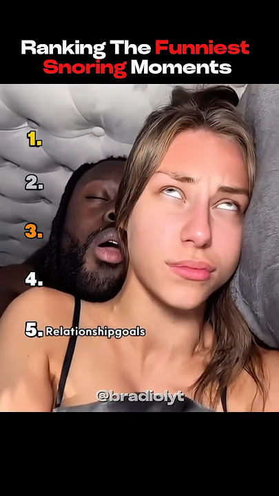 Ranking the funniest snoring moments #shorts