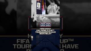 95 days to the FIFA World Cup on FOX! How many FIFA World Cup tournaments have been held ⁉️🏆 #soccer